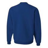 Jerzees Nublend Crewneck Sweatshirt - Royal, M