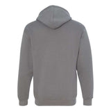 Bayside Usa-Made Full-Zip Hooded Sweatshirt - Charcoal, S