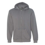 Bayside USAMade FullZip Hooded Sweatshirt Charcoal, XL