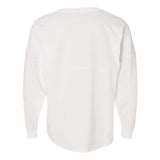 J. America Unisex Game Day Jersey Long Sleeve T-Shirt - White, Xs