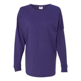 J. America Unisex Game Day Jersey Long Sleeve T-Shirt - Purple, Xs