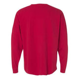 J. America Unisex Game Day Jersey Long Sleeve T-Shirt - Red, M