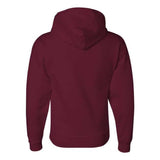 Jerzees Super Sweats Nublend Hooded Sweatshirt - Maroon, L