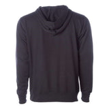 Independent Trading Co. Midweight Hooded Sweatshirt - Black, Xs