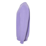 Comfort Colors Garment-Dyed Sweatshirt - Violet, M