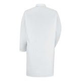 Red Kap Lab Coat With Gripper - White, S