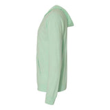 Next Level Sueded Long Sleeve Hooded Full Zip - Mint, Xs