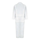 Red Kap Twill Action Back Coverall - White, M