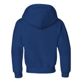 Jerzees Nublend Youth Hooded Sweatshirt - Royal, S