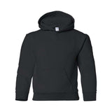 Gildan Heavy Blend Youth Hooded Sweatshirt - Black, S