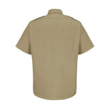 Red Kap Short Sleeve Security Shirt - Khaki, S