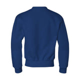 Jerzees Nublend Youth Crewneck Sweatshirt - Royal, L