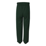 Jerzees Nublend Youth Sweatpants - Forest Green, L