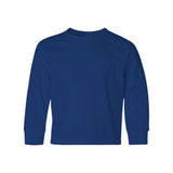 Jerzees Dri-Power Youth Long Sleeve 50/50 T-Shirt - Royal, L