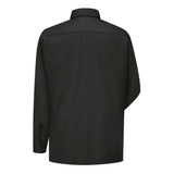 Red Kap Ripstop Long Sleeve Shirt - Long Sizes - Black, Xlt