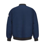 Bulwark Flame Resistant Team Jacket - Navy, Xl