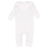 Rabbit Skins Infant Long Legged Baby Rib Bodysuit - White, Nb