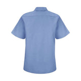 Red Kap Women'S Industrial Work Shirt - Light Blue, S