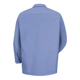 Red Kap Industrial Work Shirt Long Sizes - Light Blue, Mt