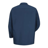 Red Kap Industrial Long Sleeve Work Shirt - Navy, Xl