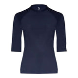 Badger Pro-Compression Half-Sleeve T-Shirt - Navy, S
