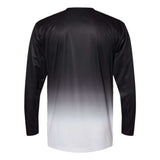Badger Ombre Long Sleeve T-Shirt - Black, L