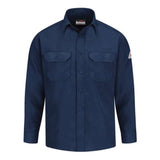 Bulwark Uniform Shirt Nomex Iiia - Long Sizes - Navy, Lt