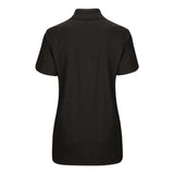 Red Kap Women'S Short Sleeve Performance Knit Pocketless Core Polo - Black, Xl