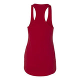 Next Level Womens Lightweight French Terry Racerback Tank - Red, Xs