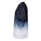 Badger Reverse Ombre T-Shirt - Navy, M