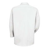 Red Kap Long Sleeve Specialized Cotton Work Shirt - White, M