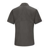 Red Kap Women'S Mimix Work Shirt - Charcoal, L