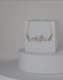 Be Not Afraid Necklace (Sterling Silver)