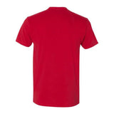 Next Level Sueded Short Sleeve Crew - Red, Xs