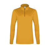 C2 Sport Women'S Quarter-Zip Pullover - Gold, L