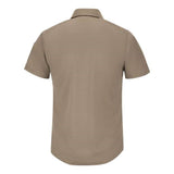 Red Kap Short Sleeve Pro Airflow Work Shirt - Khaki, Xl