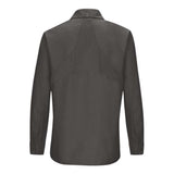 Red Kap Women'S Long Sleeve Mimix Work Shirt - Charcoal, M