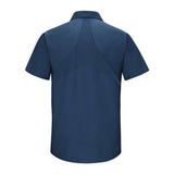 Red Kap Mimix Short Sleeve Workshirt - Navy, S