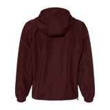 Champion Packable Quarter-Zip Jacket - Maroon, S