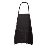 Liberty Bags Long Butcher Block Apron - Black, One Size