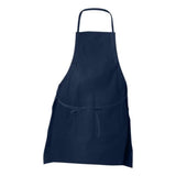 Liberty Bags Two-Pocket Butcher Apron - Navy, One Size