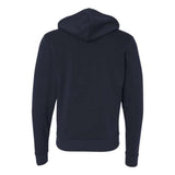 Bella + Canvas Unisex Sponge Fleece Full-Zip Hoodie - Navy, Xs