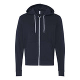 Bella + Canvas Unisex Sponge Fleece Full-Zip Hoodie - Navy, Xs