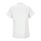 Red Kap Women'S Zip Front Smock - White, M