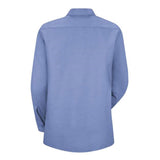 Red Kap Women'S Industrial Work Shirt - Light Blue, M