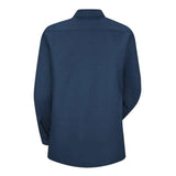 Red Kap Women'S Industrial Work Shirt - Navy, M