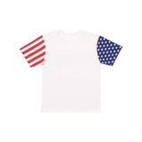 Code Five Stars & Stripes T-Shirt - White, S