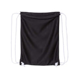 Liberty Bags Mesh Drawstring Backpack Black, One Size