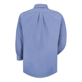 Red Kap Poplin Long Sleeve Dress Shirt - Light Blue, Xl