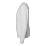 Bella + Canvas Unisex Sponge Fleece Raglan Crewneck Sweatshirt - Ash, S